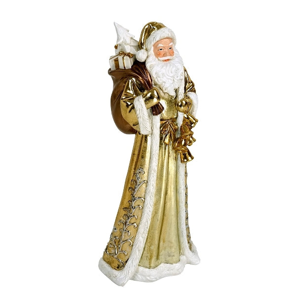Papá Noel dorado