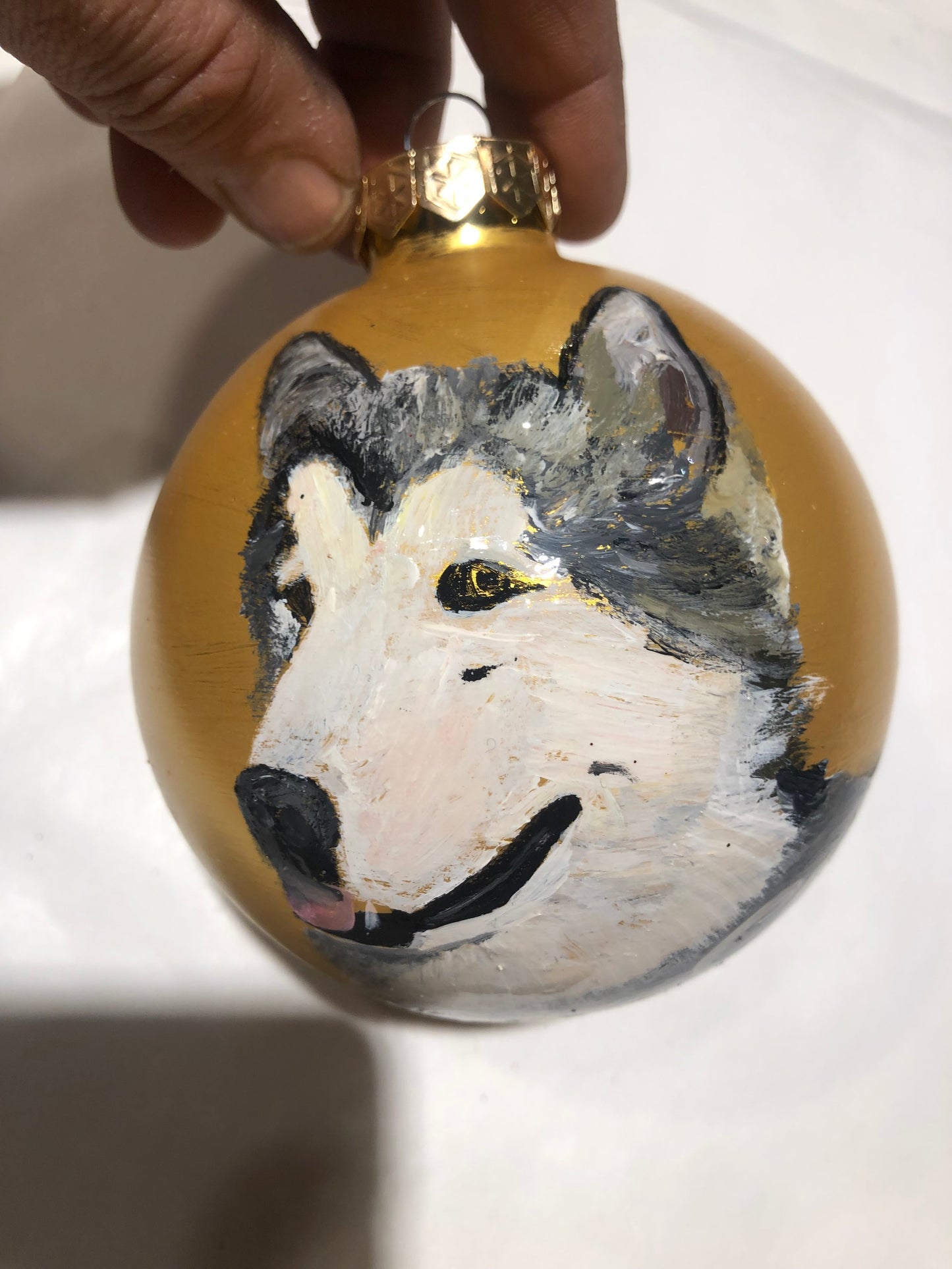 Amigo de cuatro patas pintado