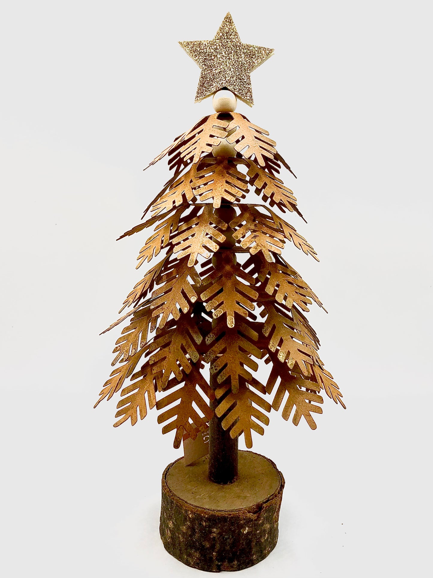 Árbol de Navidad de metal mediano