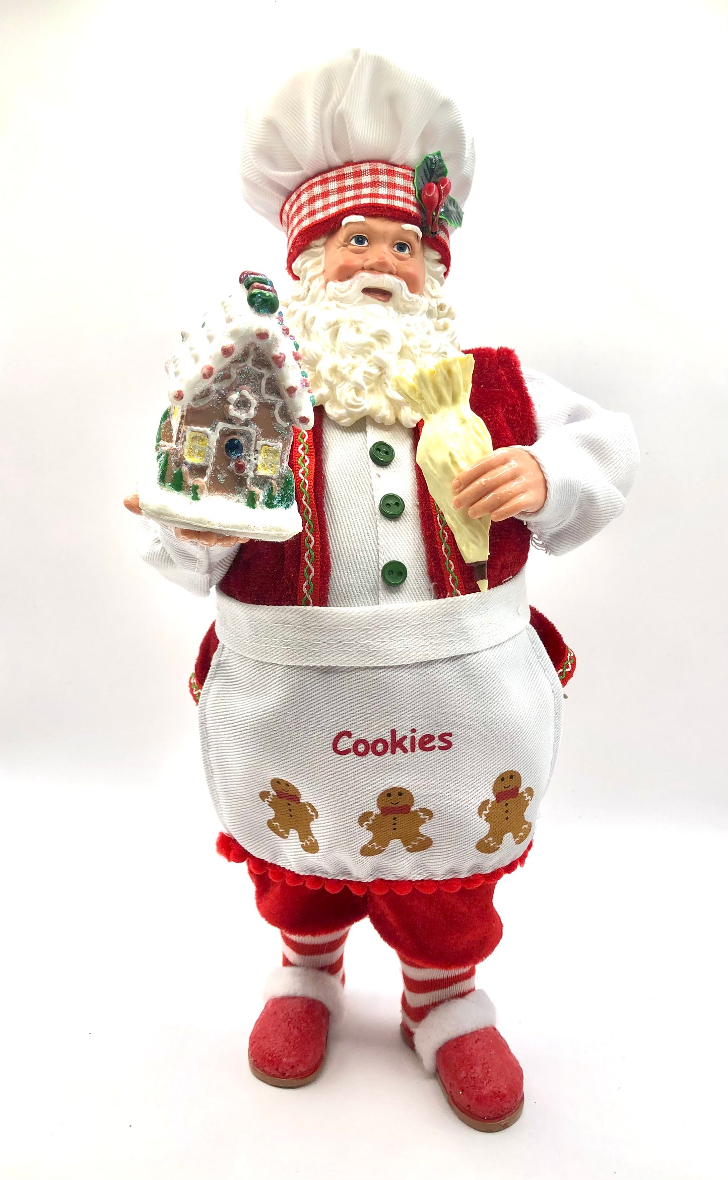 Papá Noel hace galletas