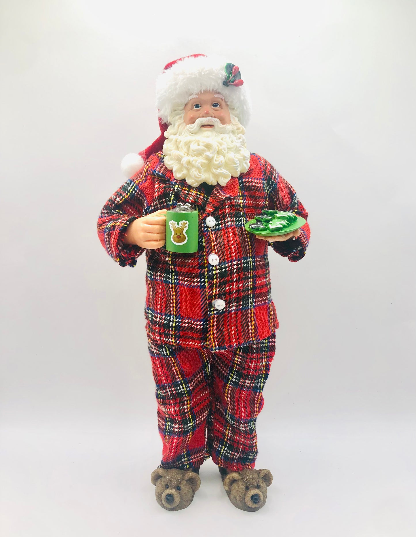 Papá Noel desayuna