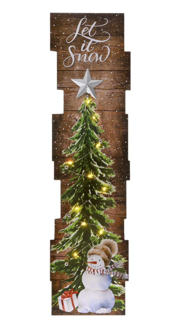 Fuera de la puerta del árbol