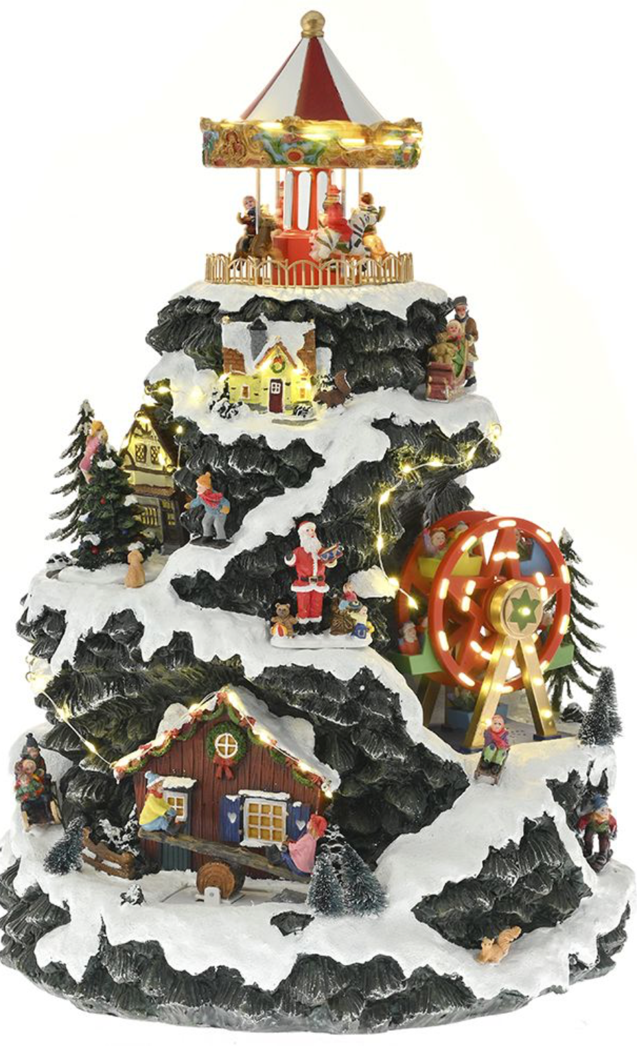 Albero Villaggio Natalizio