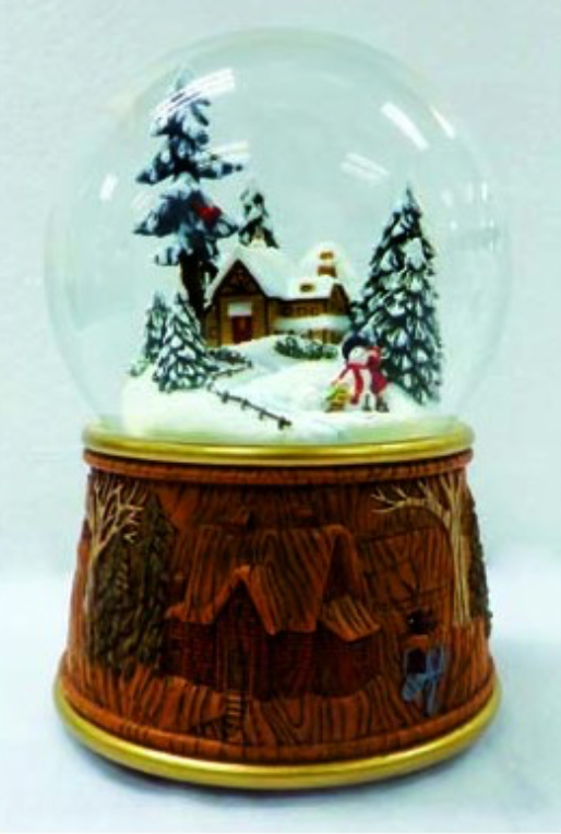 Sfera di neve Casetta Innevata