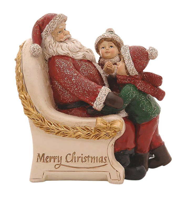 Babbo natale in Poltrona con Bimbi