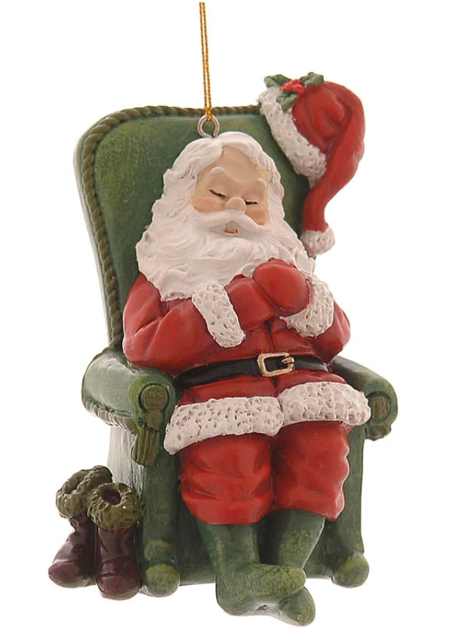 Decoro Babbo Natale in Poltrona