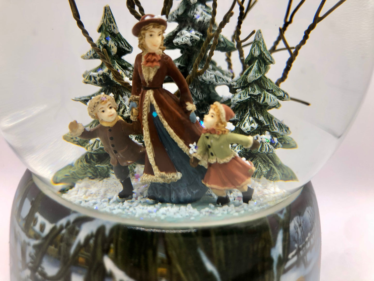 Familia de bolas de nieve