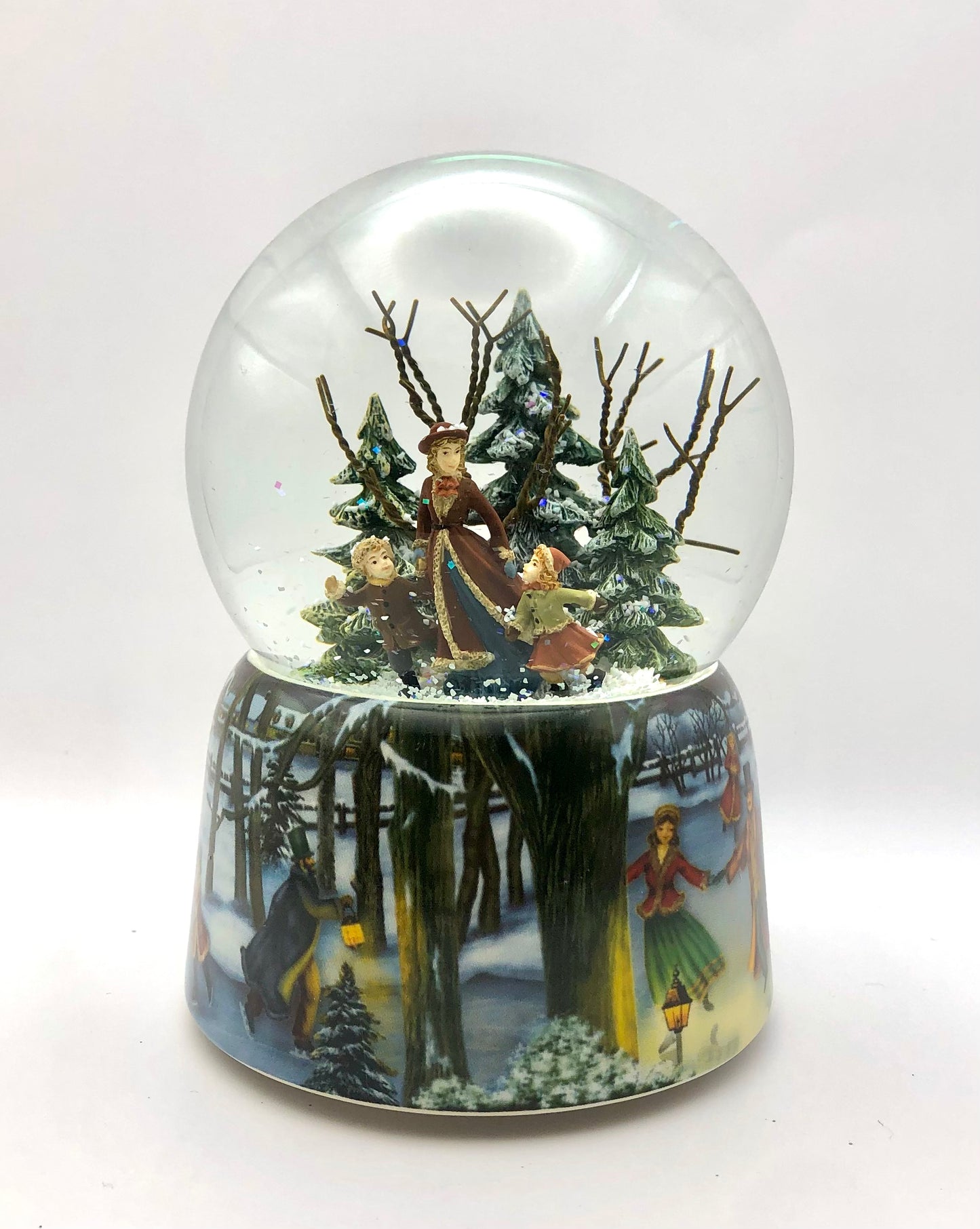 Familia de bolas de nieve