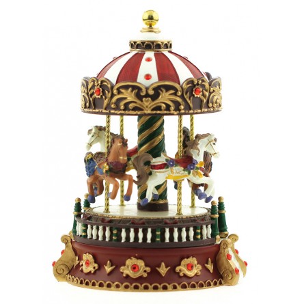 Carousel red stones
