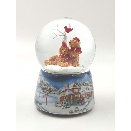 Snow globe Led Dogs