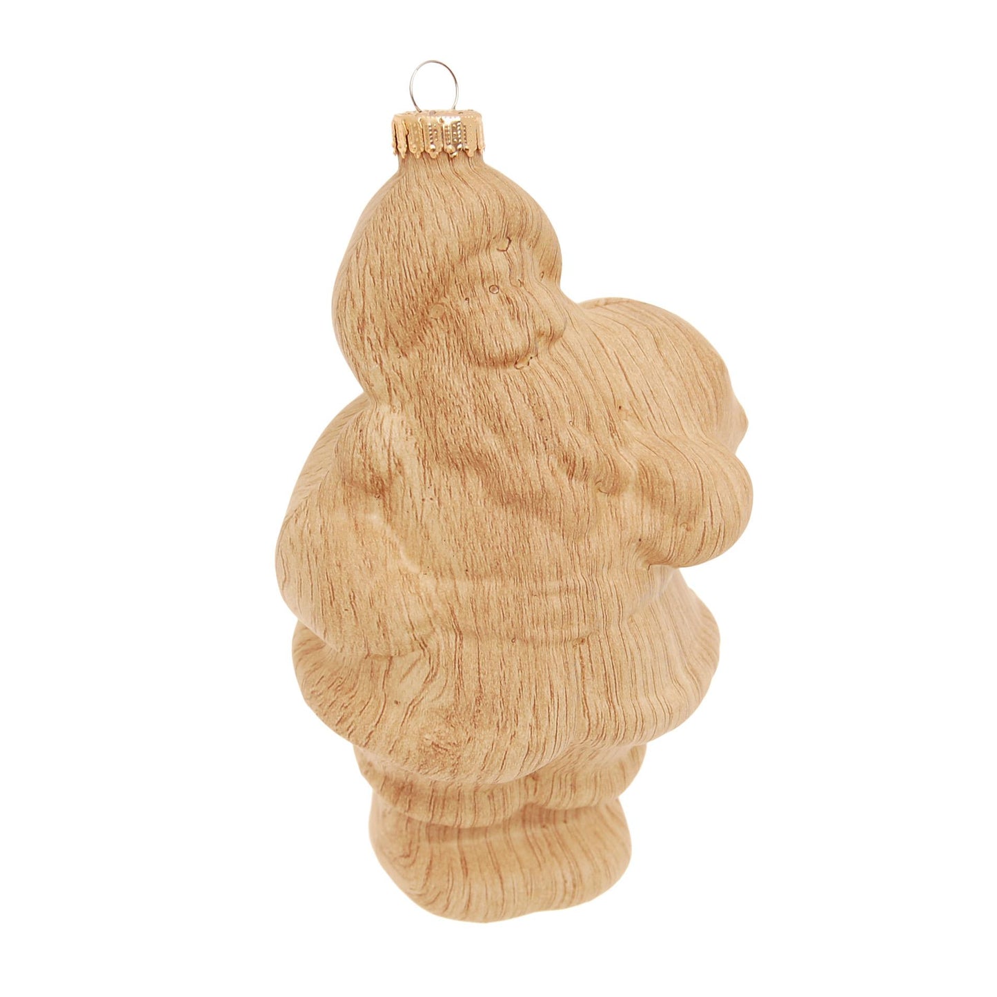Babbo Natale effetto legno