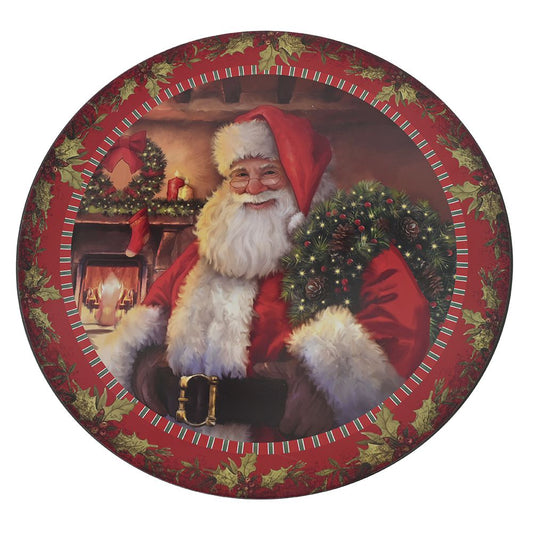 Piatto Babbo Natale