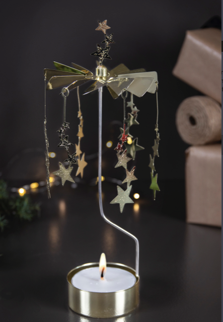 Small Rotating Candle Holder