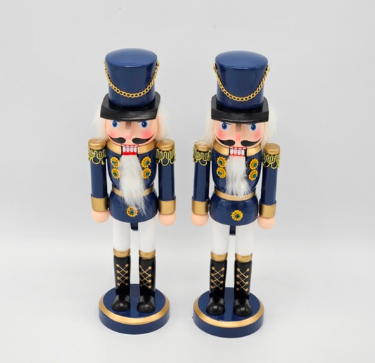 Schiaccianoci Soldato Blu Elegante