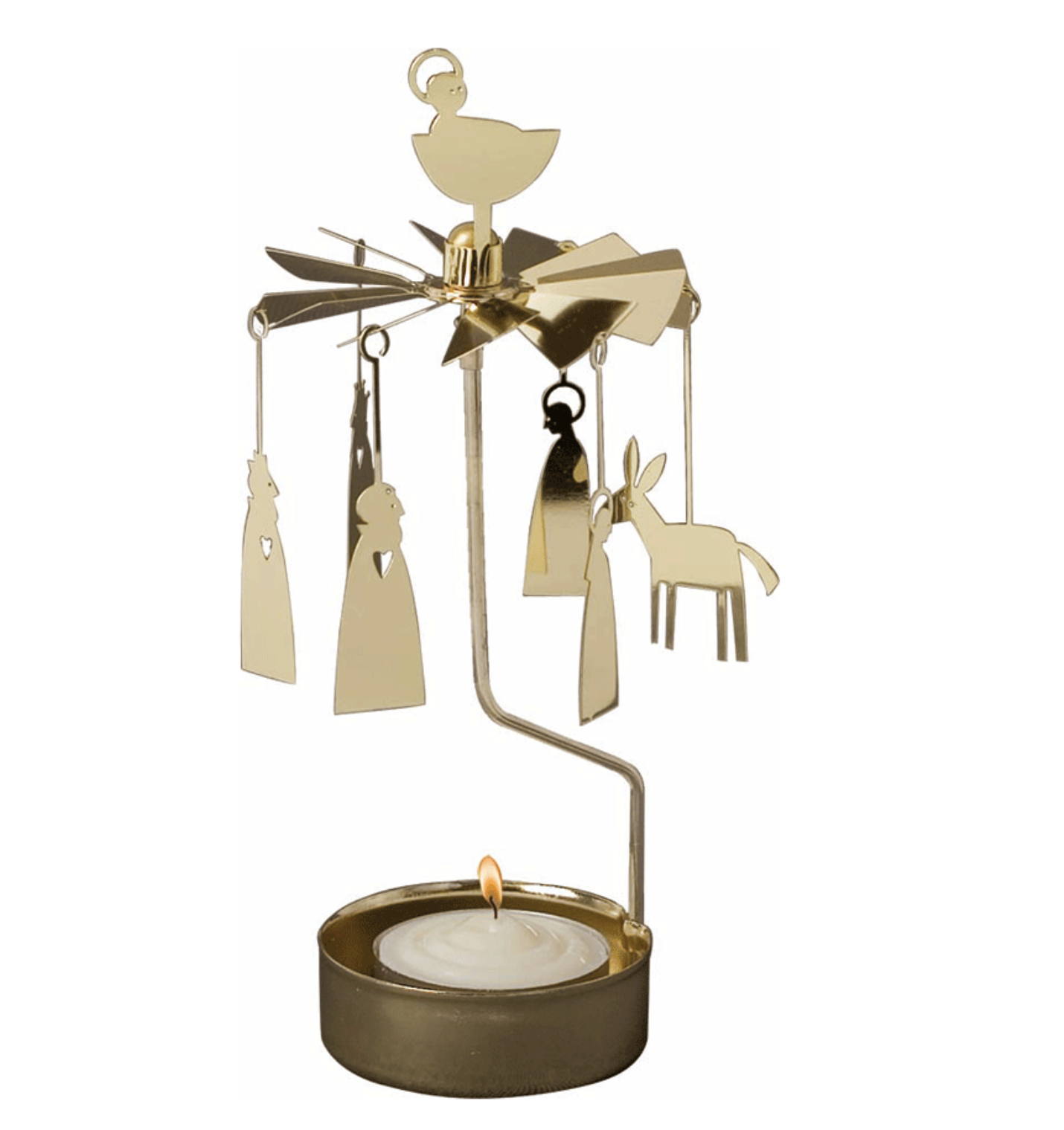 Candelabro giratorio pequeño